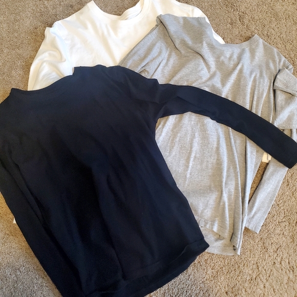 Three Long Sleeve Fresh Clean Tees T-shirts - Picture 1 of 2